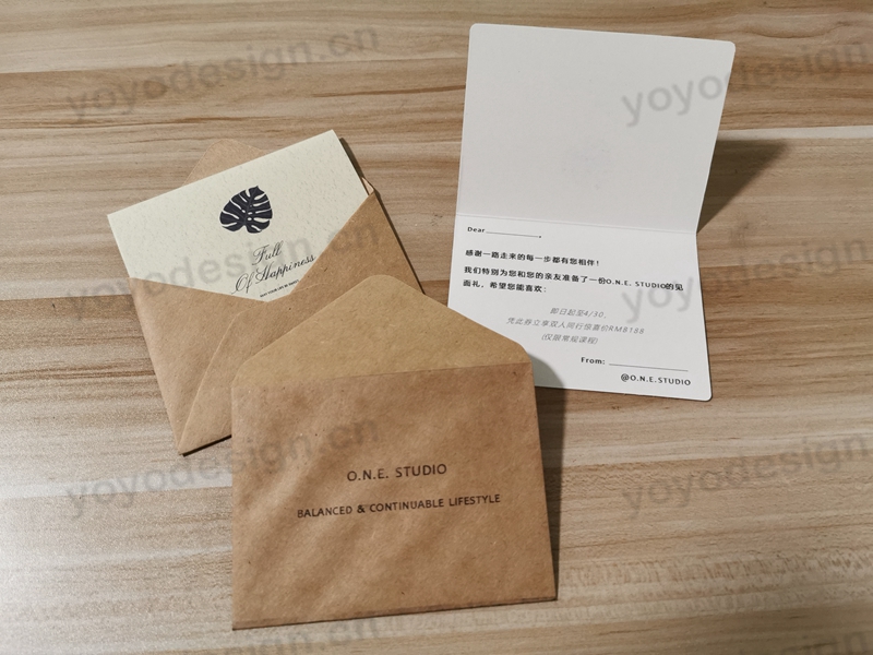 某客户定制的感恩贺卡