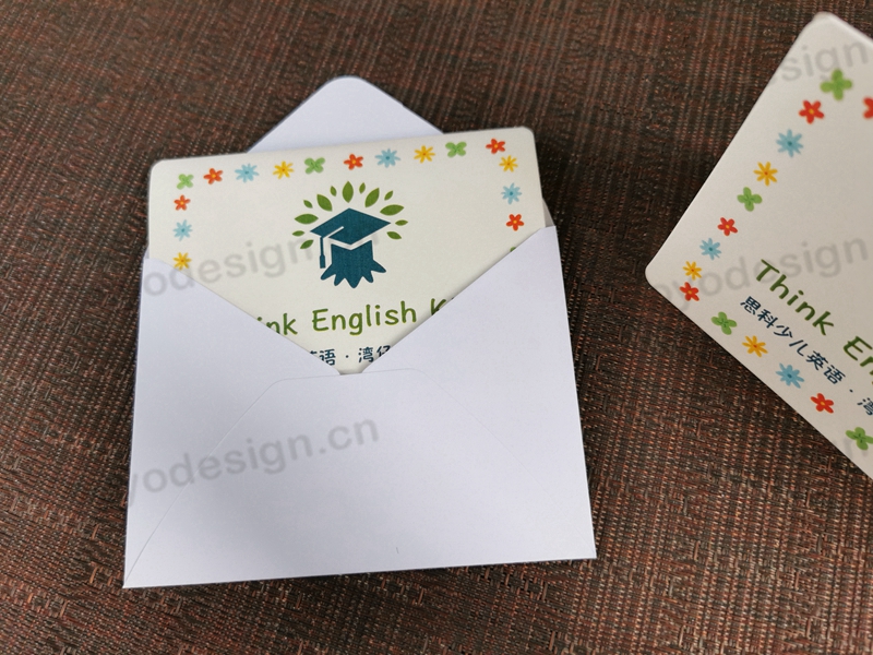 某培训中心定制的贺卡