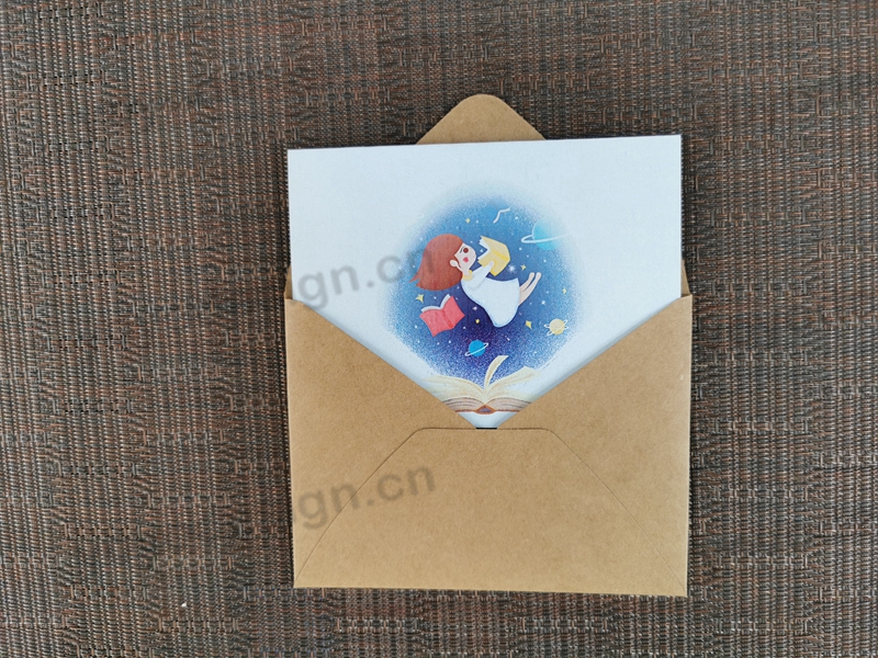 某客户定制的活动贺卡