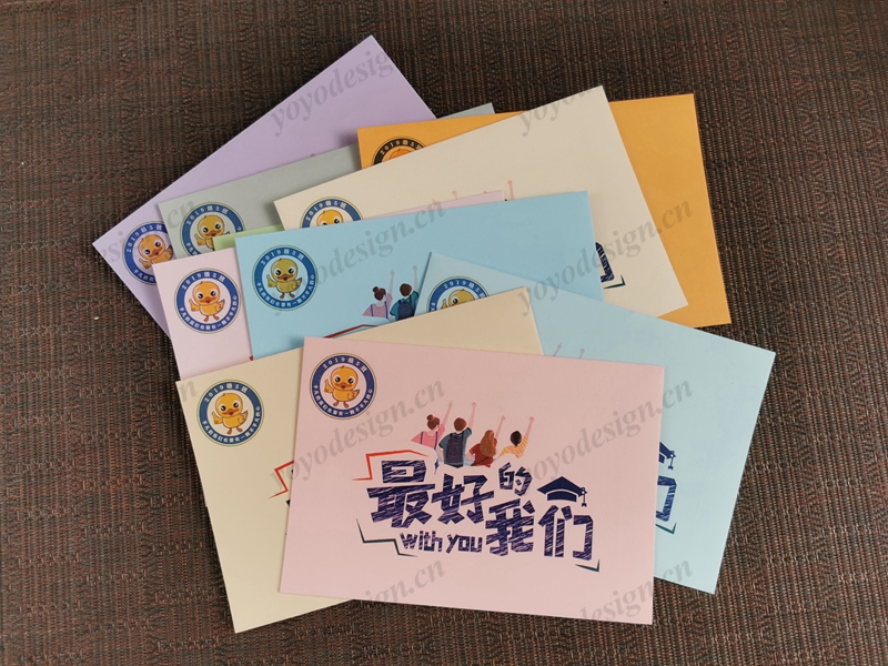 学校定制的毕业信封