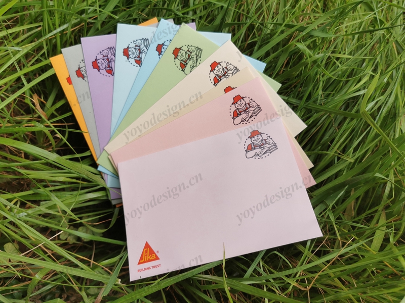 某企业定制的主题信封