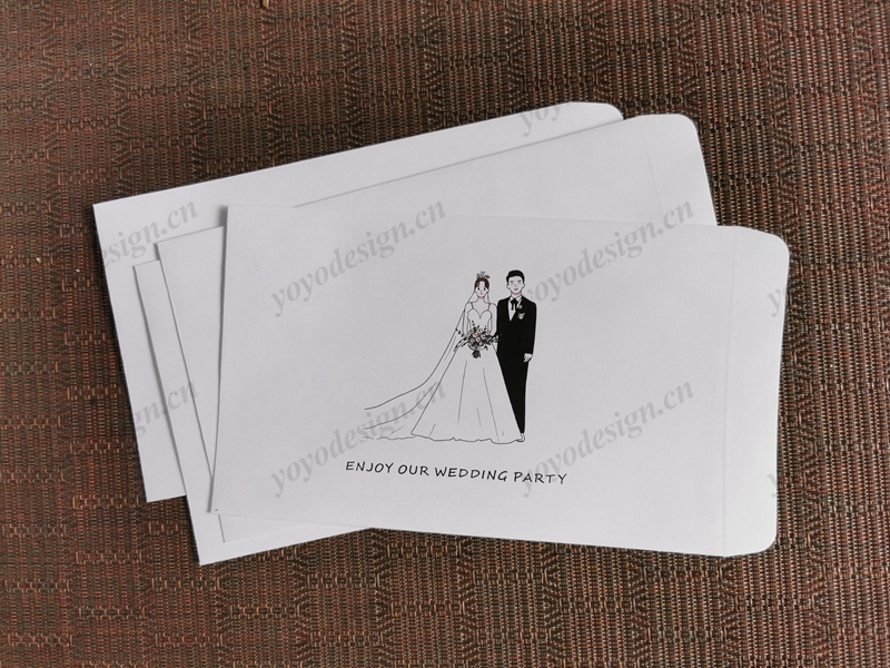 某客户定制的婚礼信封