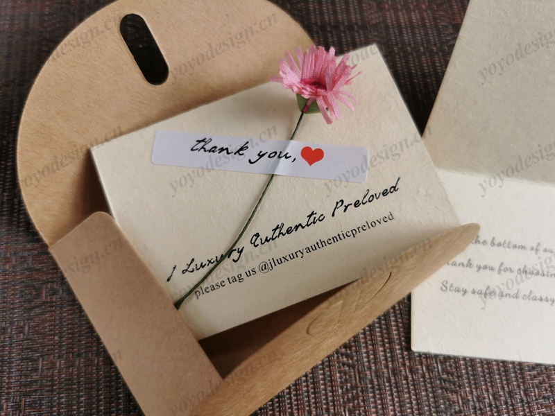 客户定制的贺卡